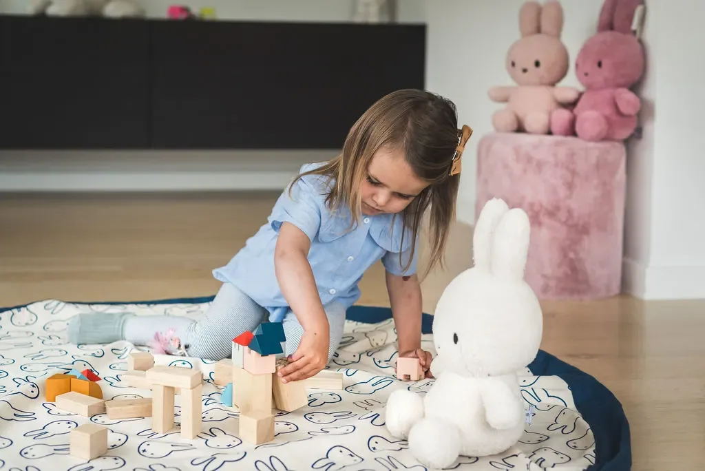 Play&Go Spielzeugsack, Spielzeugkorb, Spielzeug aufbewahrungstasche, Farbe: Miffy Standard