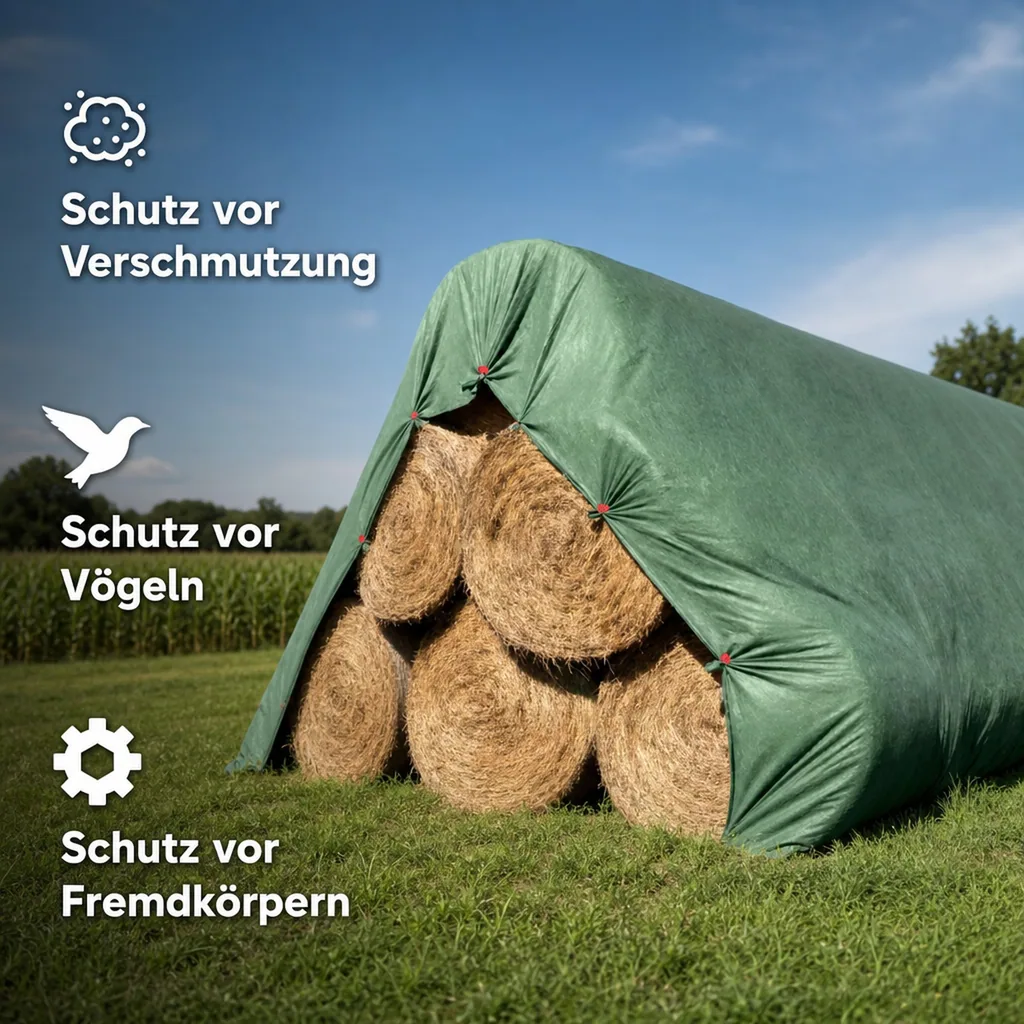 Strohvlies Schutzvliese 140g/m² 15,6m x 25m (390m²)