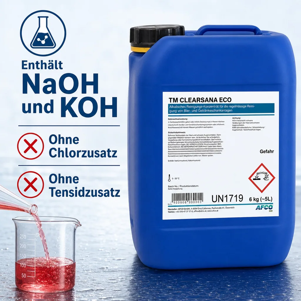 Reinigungsmittel - TM CLEARSANA ECO flüssig 6 kg