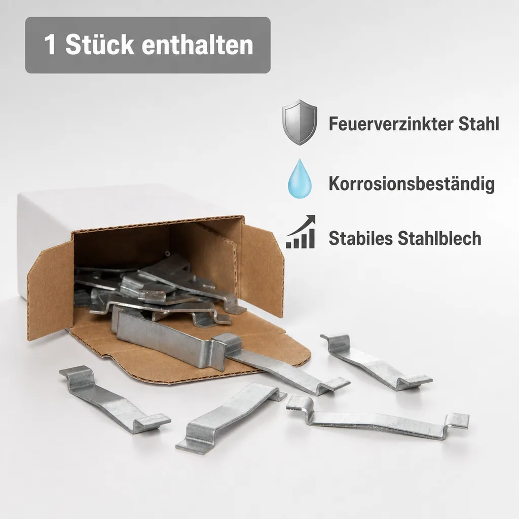 Corten-Klemme für Blechverbindung
