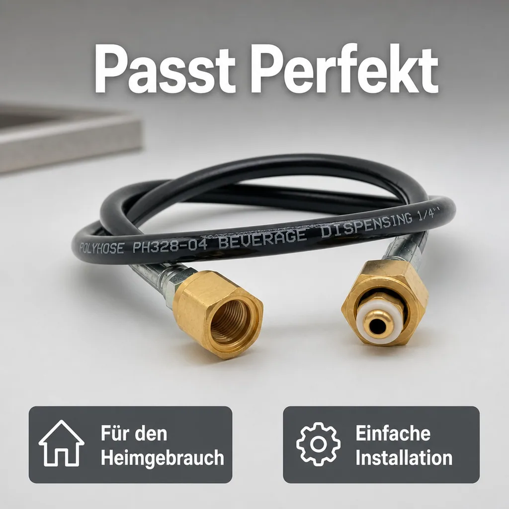 CO2 Sodastream adapter schlauch set