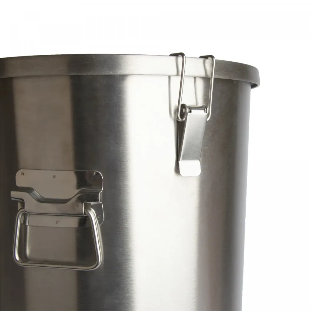 Gärbehälter, Getränkefass - Brew Monk - Edelstahl, 30L, Ausgestattet mit konischem Boden