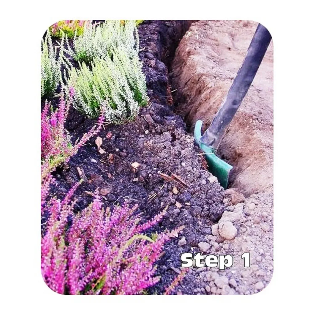 5er Set Rasenkantenband aus Kunststoff 10cm hoch 30m lang | Rasenkanten | Beeteinfassung | Beetumrandung | Beetbegrenzungen