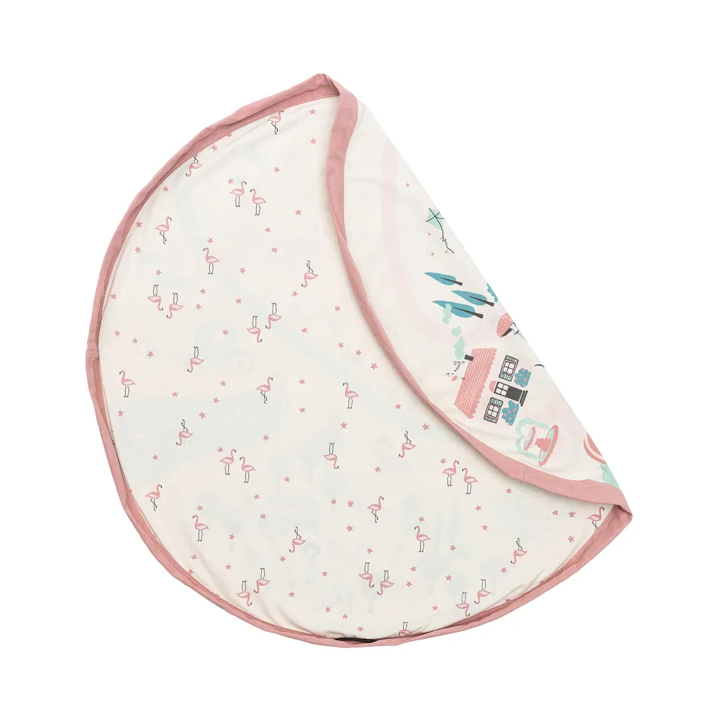 Play&Go Spielzeugsack, Spielzeugkorb, Spielzeug aufbewahrungstasche, Farbe: Spaziergang im Park