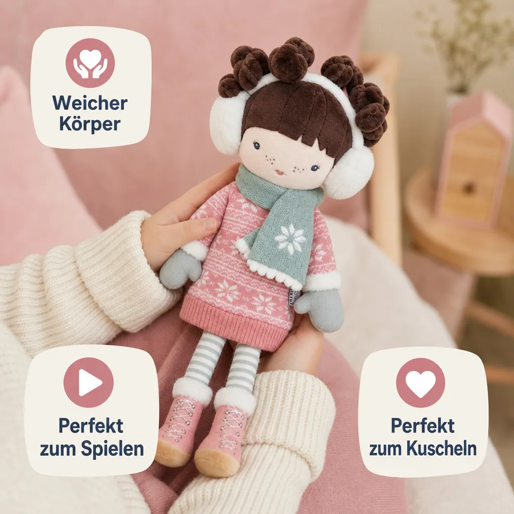 Little Dutch Kuschelpuppe - Sam, 35 cm