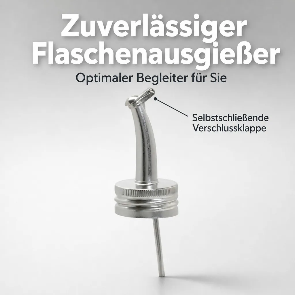 Flaschenausgießer, Ausgießer für flaschen - Tom-Fox, Ø 31,5 mm