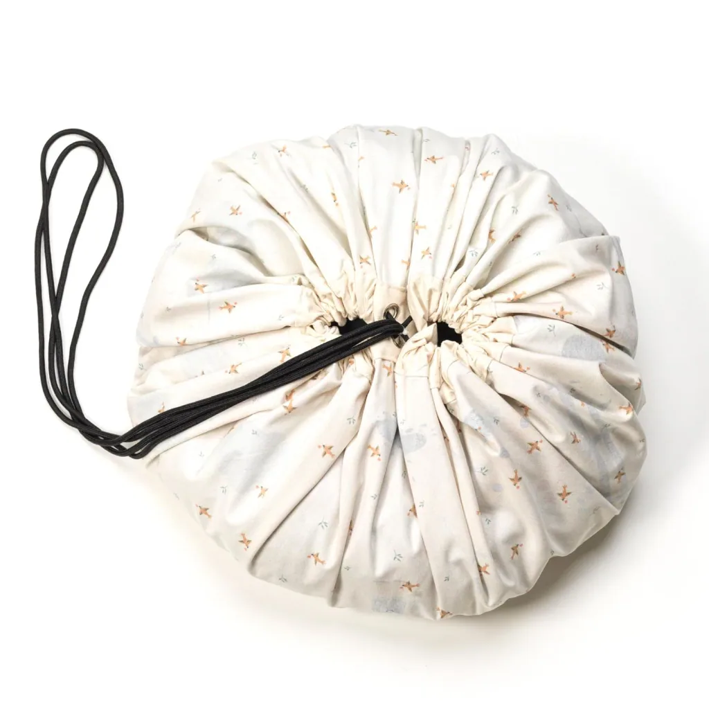 Play&Go Spielzeugsack, Spielzeugkorb, Spielzeug aufbewahrungstasche, Farbe: Bauernhof