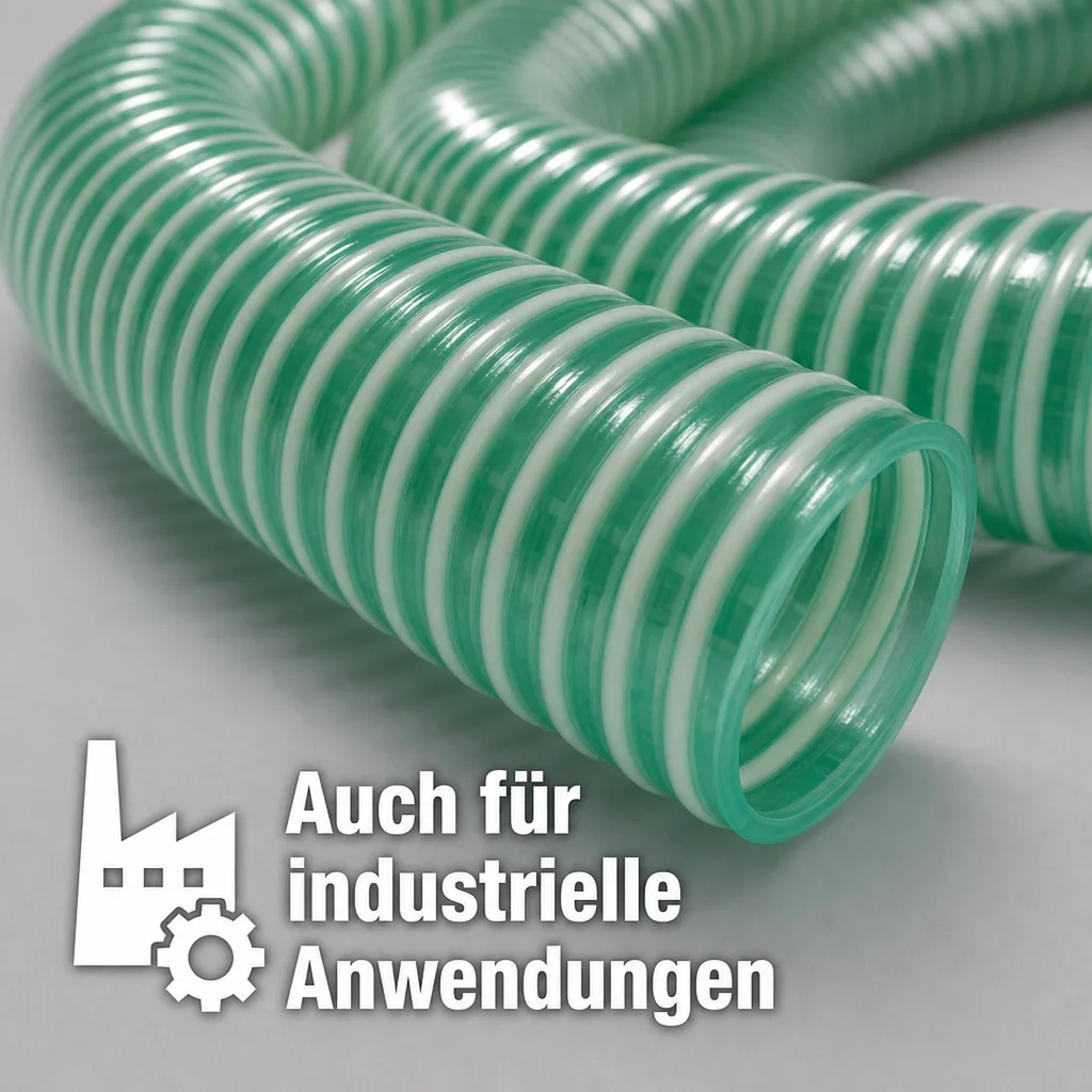 Druckschlauch 25mm, Saug Druckschlauch, 5 Meter, Pool, Teich, Bewässerung
