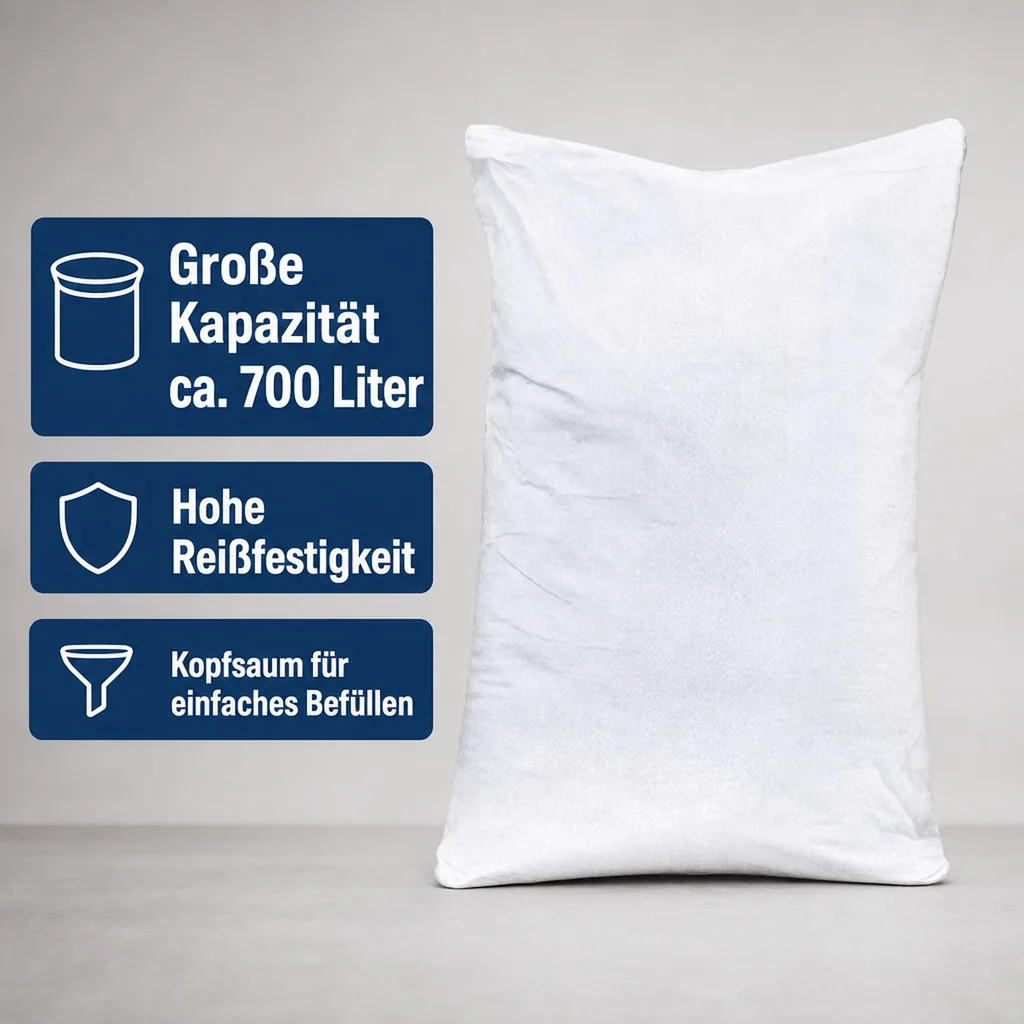 PP Gewebesack 120x220cm, Schuttsack, Bauschuttsack, Sandsack