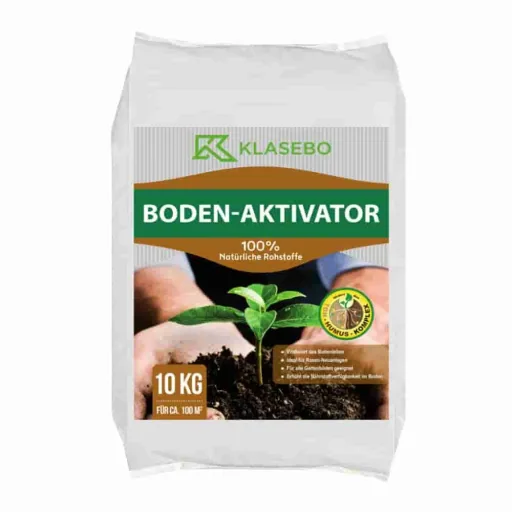 Rasendünger Bio 20kg, natürliche Bodenaktivierung, organischer Dünger