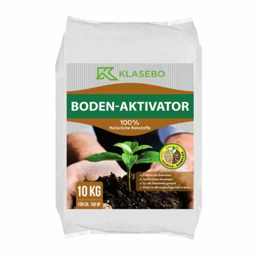 Rasendünger Bio 20kg, natürliche Bodenaktivierung, organischer Dünger