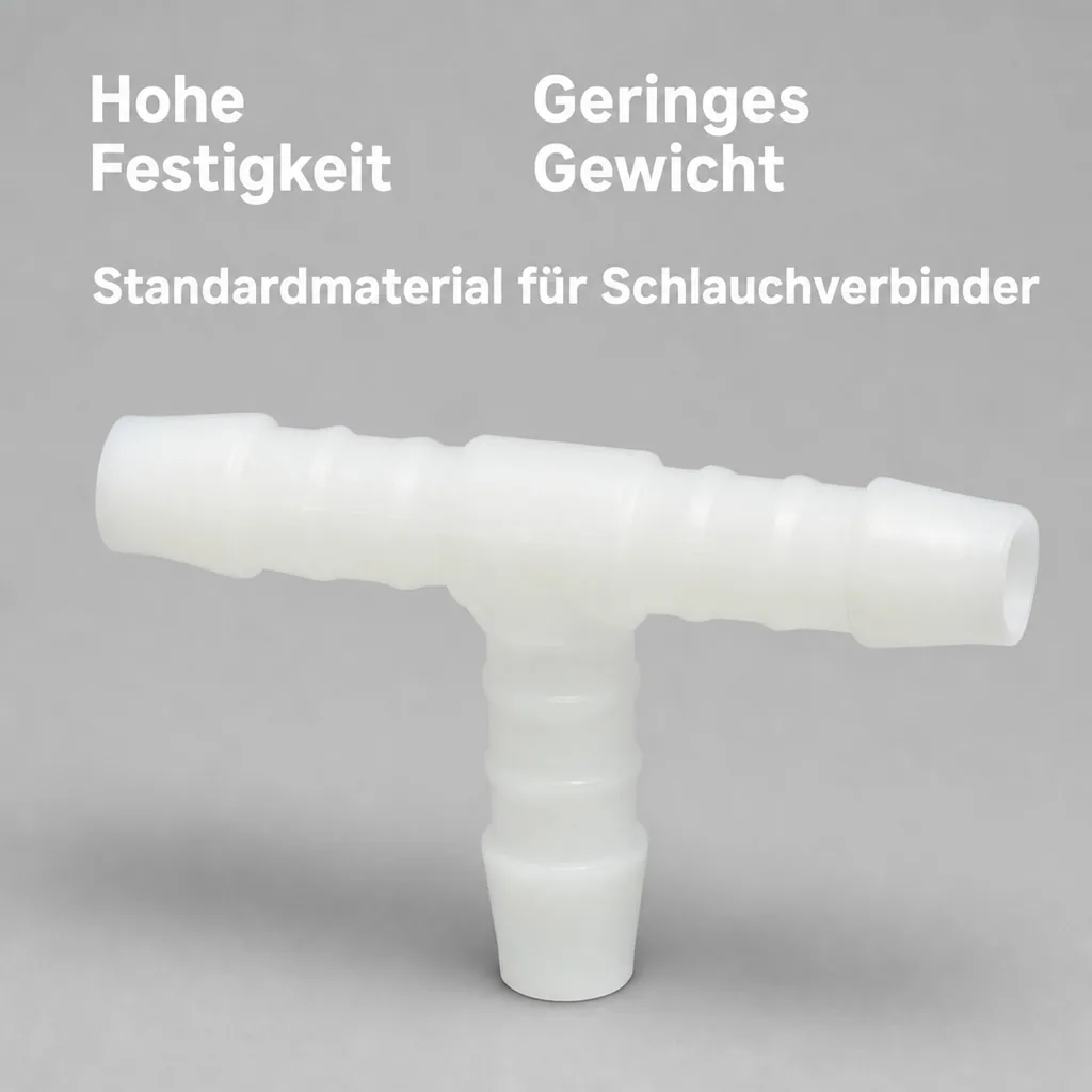 Schlauchverbinder Kunststoff T-Stück 8 mm
