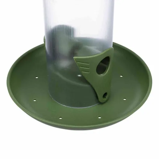 Vogelfutterhaus, Futtersäule für Vögel, 500ml, Kunststoff