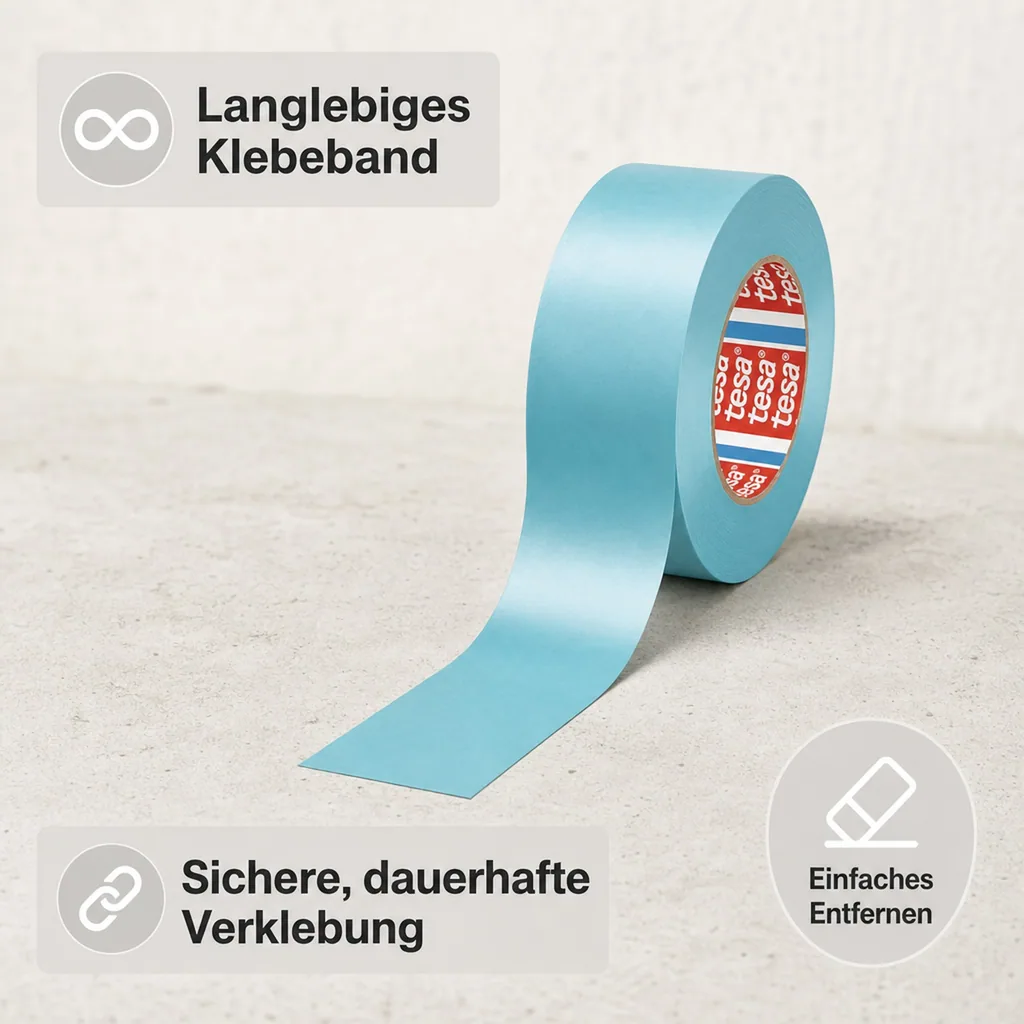 UV beständiges Klebeband, Fassadenband, Acrylat, 50mm x 50m