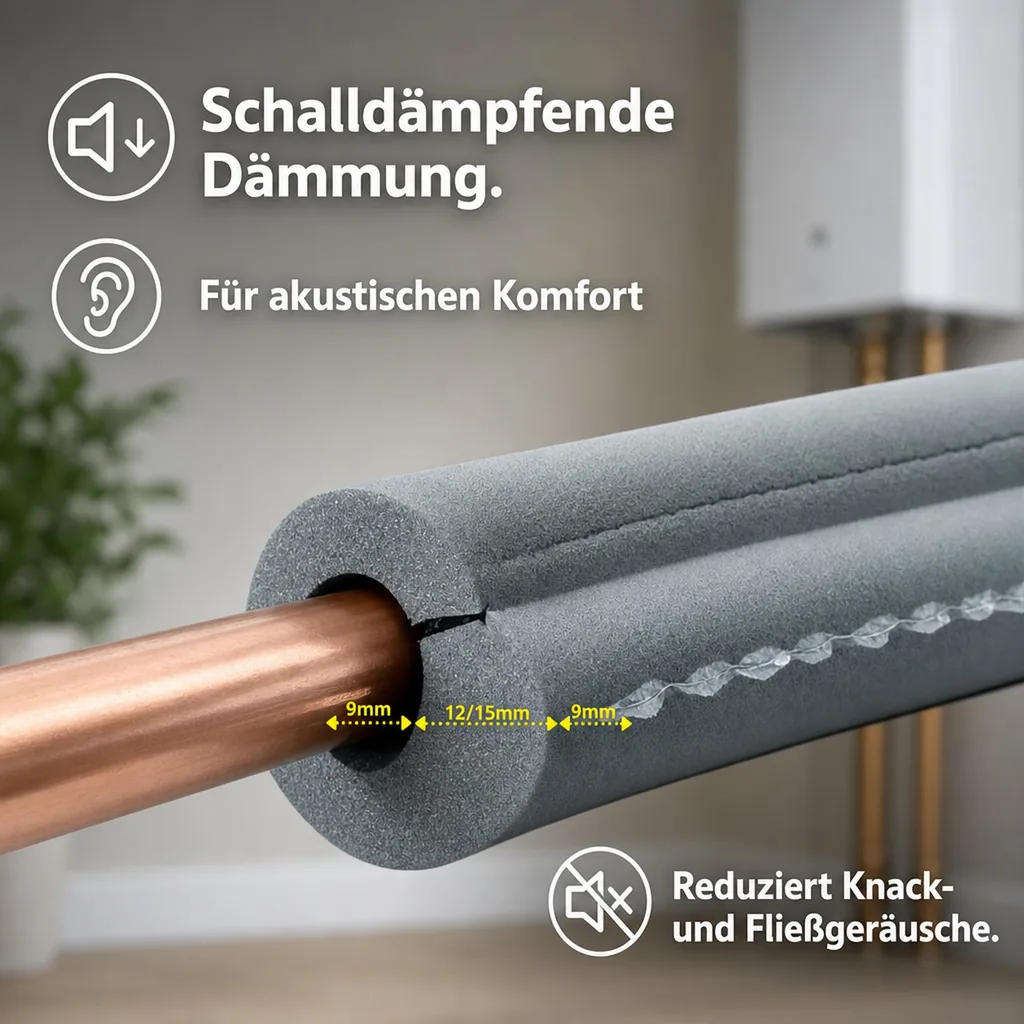 CLIMAFLEX® XT 2m Isolierschlauch Ø 35 mm x 13 mm Dämmung selbstklebend