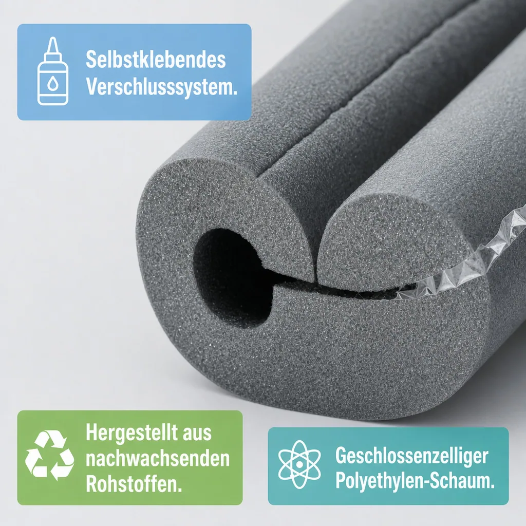 CLIMAFLEX® XT 2m Isolierschlauch Ø 35 mm x 13 mm Dämmung selbstklebend