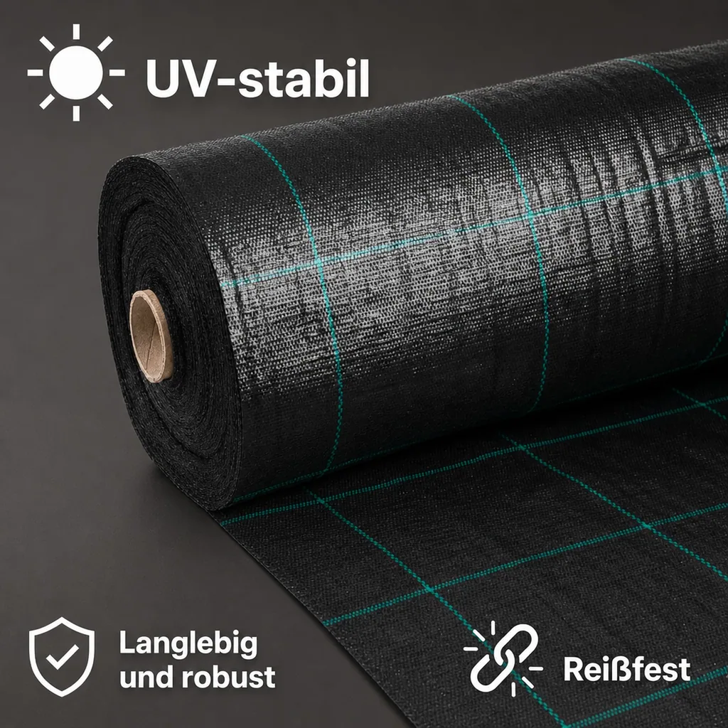 Bodengewebe, Abdeckvlies 1x30m, 100g/m², Unkrautvlies