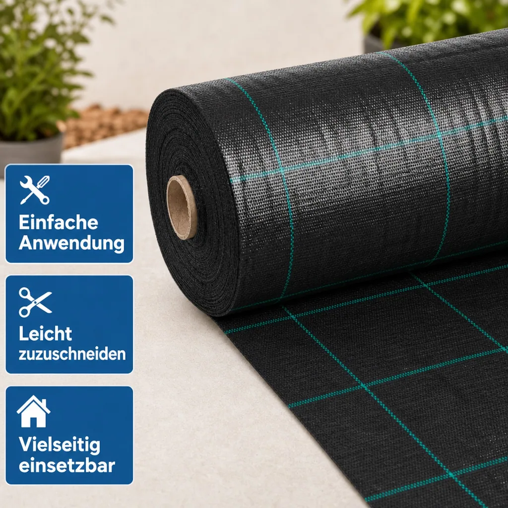Bodengewebe, Unkrautvlies 1m x 1m, 100g/m²