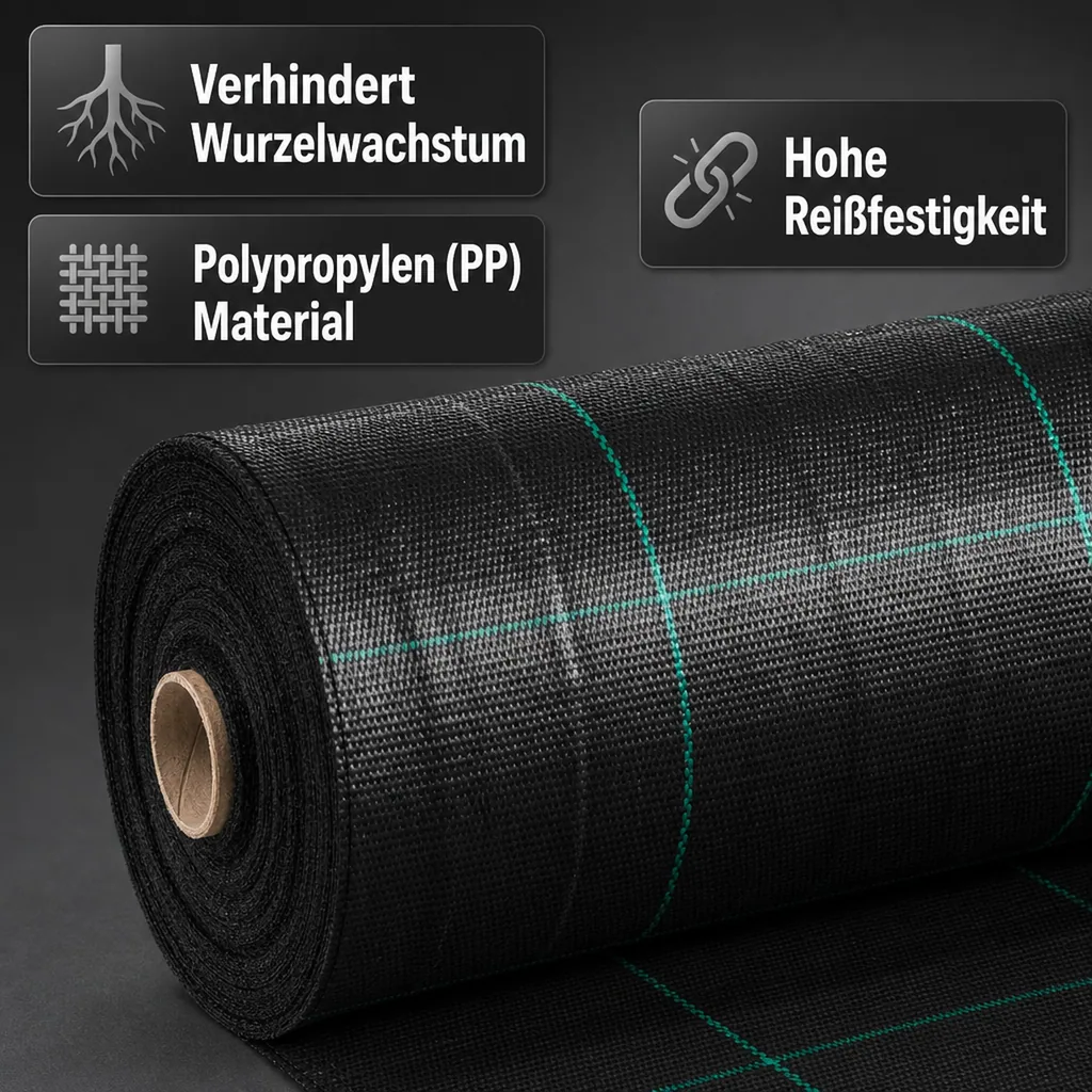 Ground Fabric Weed Control Fleece 1 Meter x 10 Meter 100g/m²