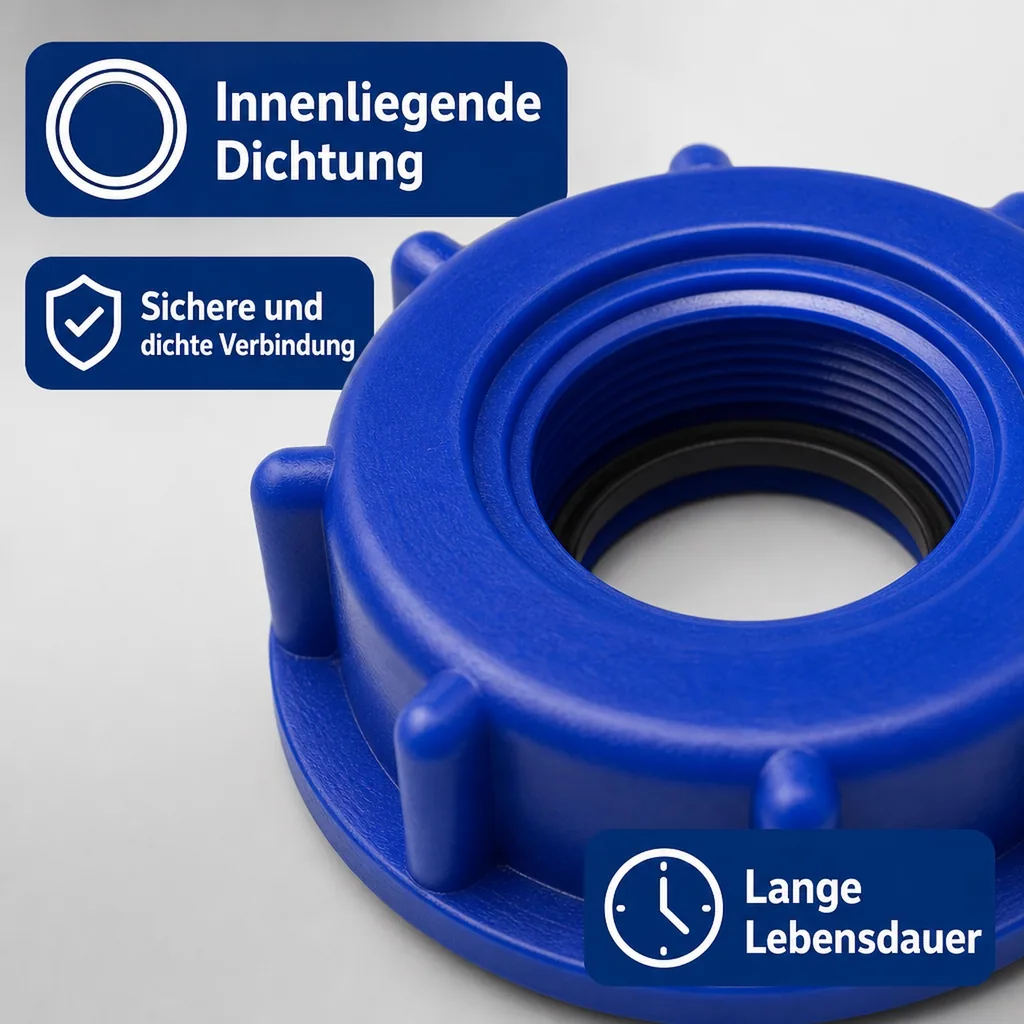 IBC Adapter, IBC Container Adapter, S60 Adapter für IBC Container