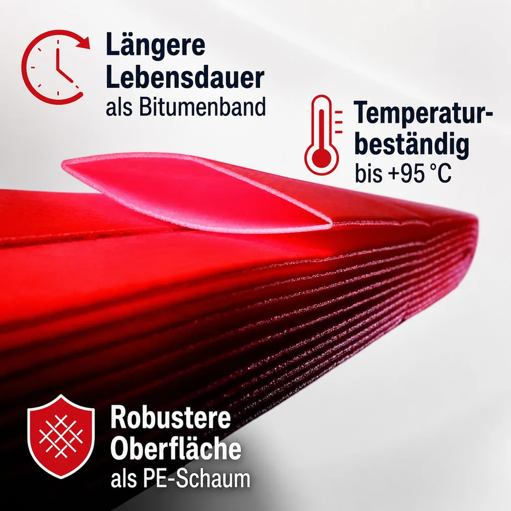 Rohrisolierung 10m, Climaflex Stabil, Abflussrohr, Isolierschlauch, 70mm x 4mm Dämmung
