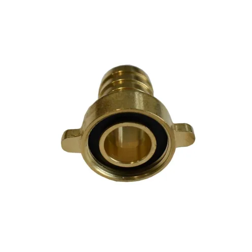 Tankdurchführung, Regentonnen Durchführung 1 Zoll, Messing Schlauchstutzen 25mm