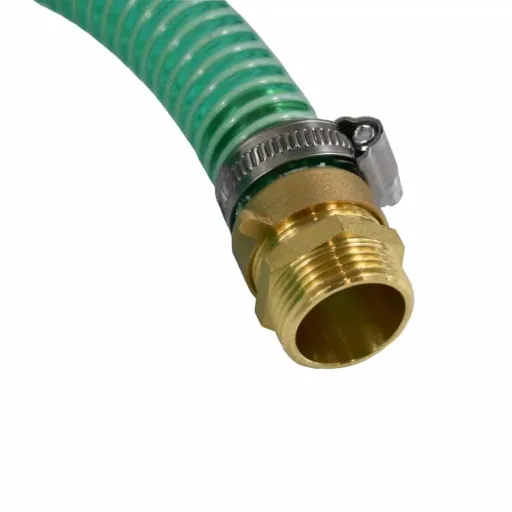 Saugdruckschlauch Set 25mm mit Schwimmender Entnahme, 1 Zoll Doppelnippel, 3m