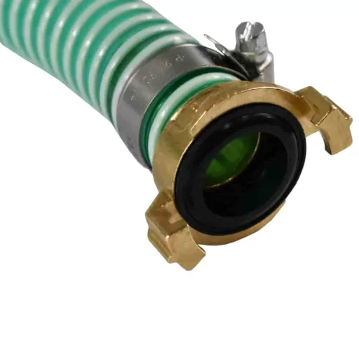 Saug- und Druckschlauch Set, 25mm, 1m, mit Saugkorb, Rückschlagventil