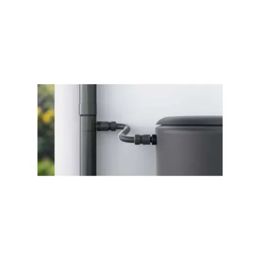 Regensammler 110mm, Regenwasser Fallrohr, Graphit