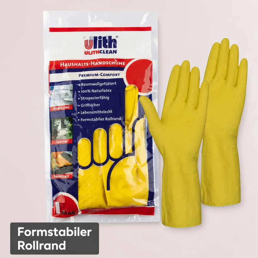 Haushaltshandschuhe Premium-Comfort Größe XL/10 gelb