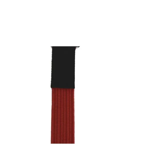 Spanngummi mit Haken, Flaches Band, 150 cm, Rot, Extra Stark