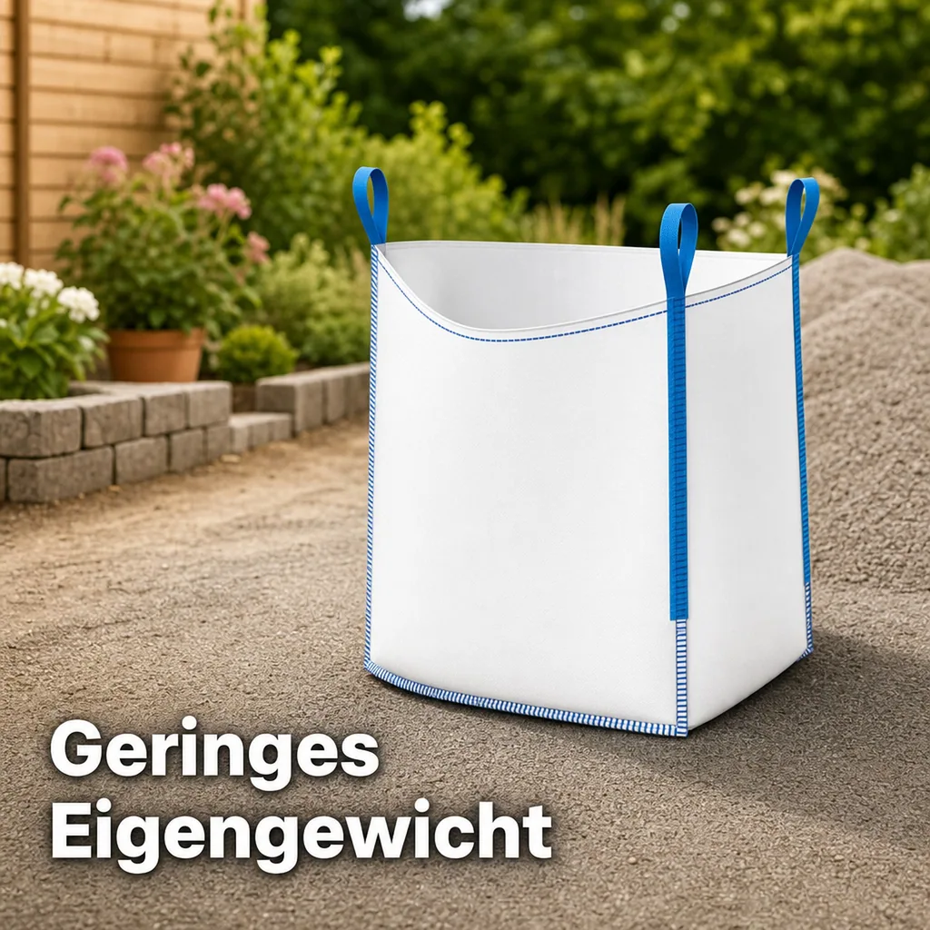 Big Bag 1000kg, offen, 90x90x90 cm, Schüttgut