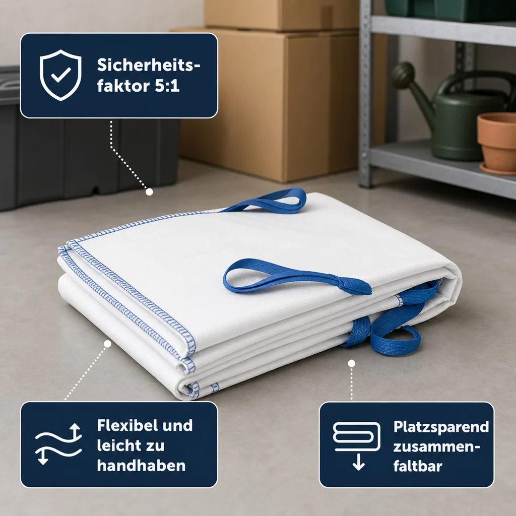 Big Bag 1000kg, offen, 90x90x90 cm, Schüttgut