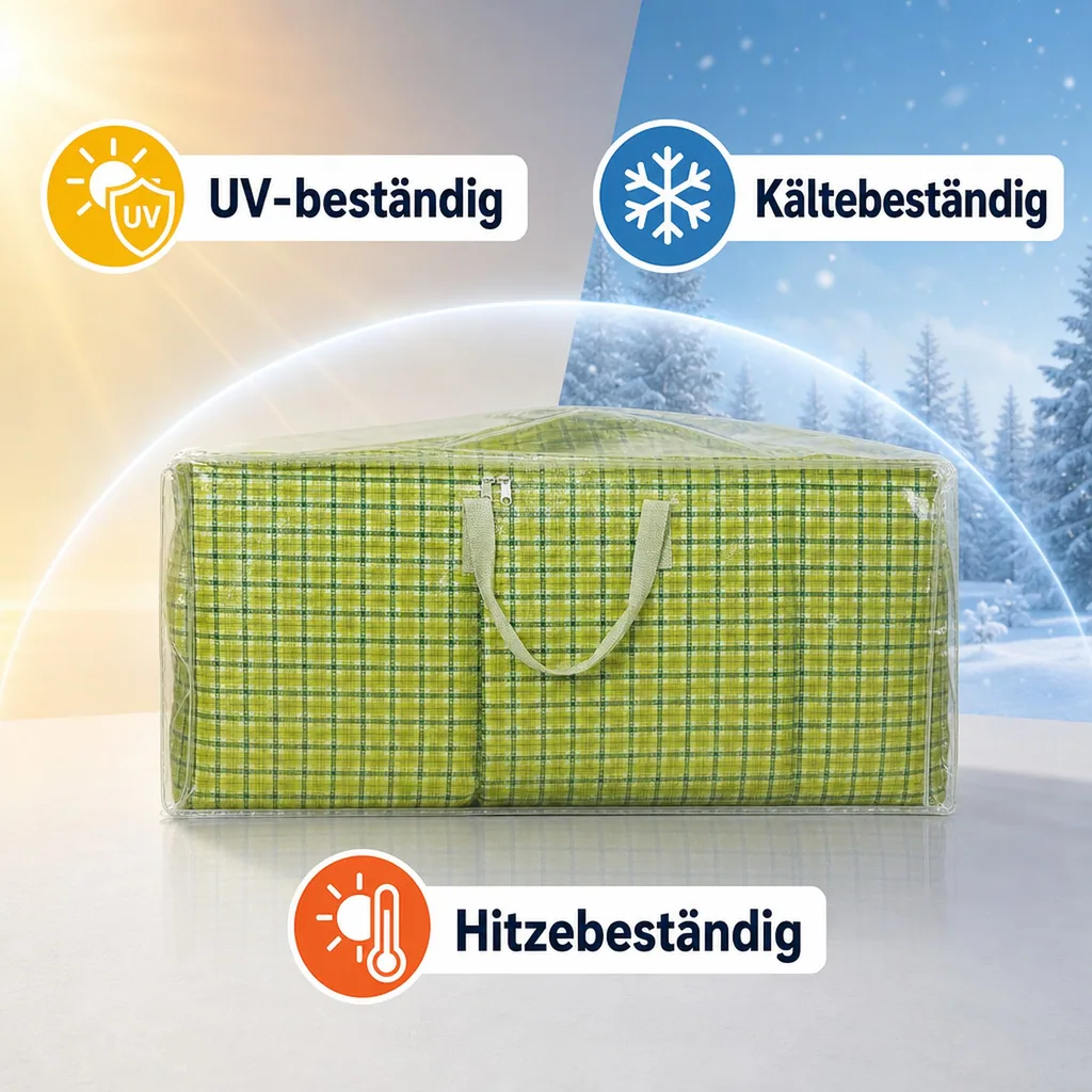 Schutzhülle transparent Tasche Sesselauflagen