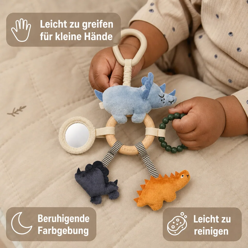 Liewood Aktivitätsspielzeug – Angie, Blauer Nebel Multi-Mix