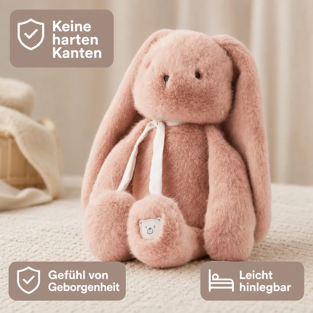 Liewood Kuscheltier, Plüschtier, Stofftier - Kaninchen Berto, Blasse Toskana