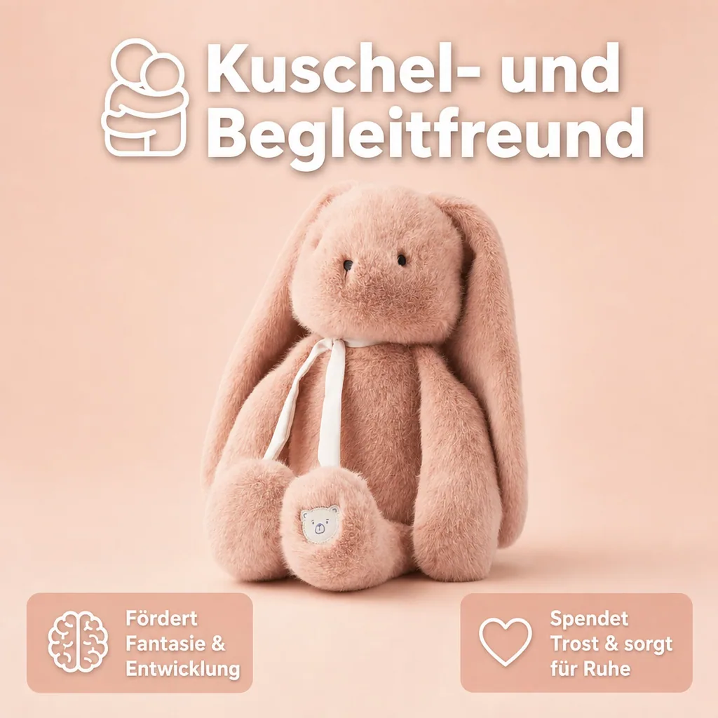 Liewood Kuscheltier, Plüschtier, Stofftier - Kaninchen Berto, Blasse Toskana
