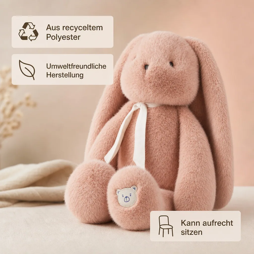 Liewood Kuscheltier, Plüschtier, Stofftier - Kaninchen Berto, Blasse Toskana