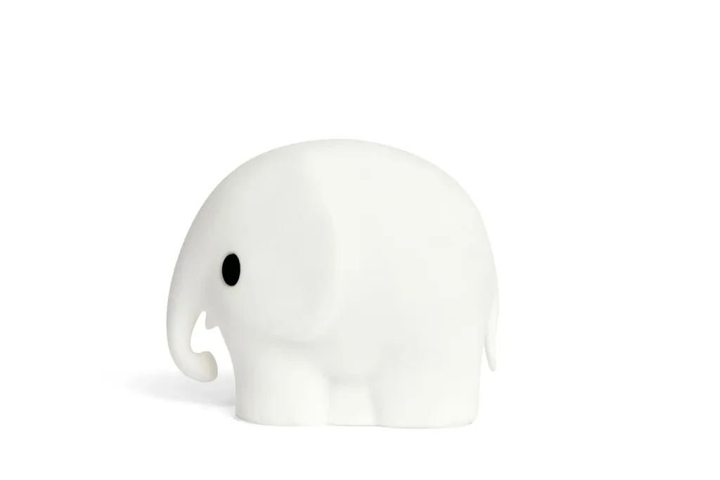 Mr Maria Nachtlicht, Stilllicht - für Kinder, Elefant, Stromversorgung über USB, Akkulaufzeit 8 bis 120 Stunden