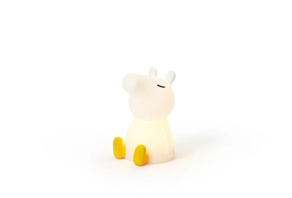 Mr Maria Nachtlicht, Stilllicht - für Kinder, Peppa Pig First, Stromversorgung über USB, Akkulaufzeit 8 bis 120 Stunden