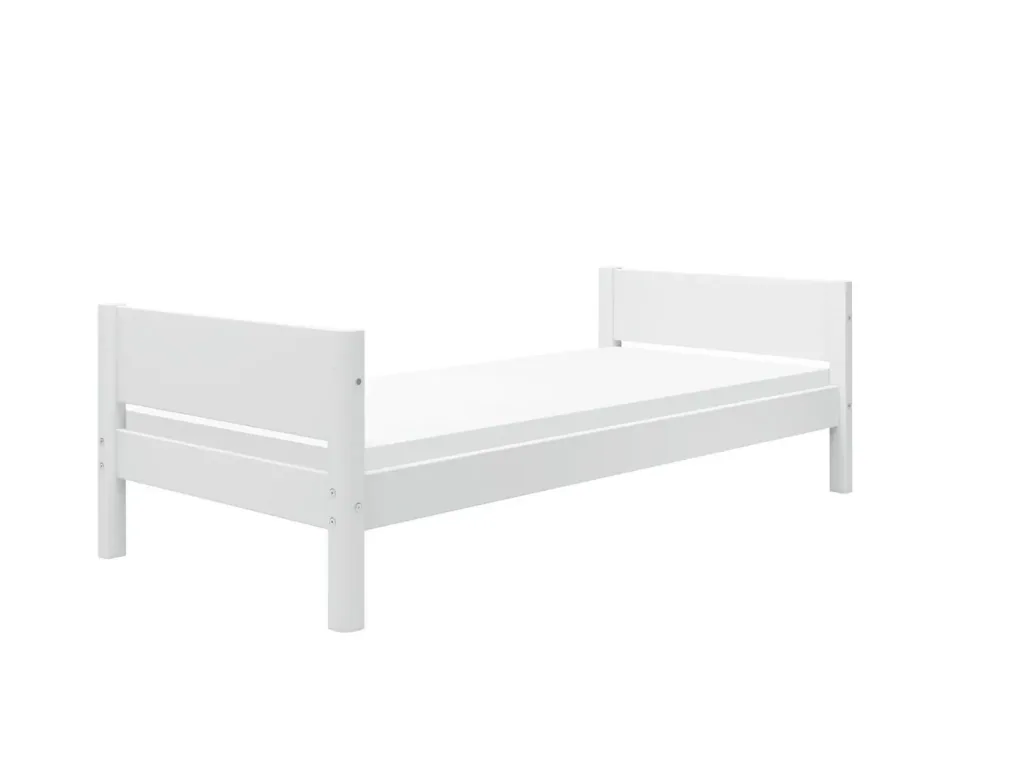 FLEXA Einzelbett, Juniorbett für Kinder und Jugendliche – MDF und Kiefer, 90x200 cm