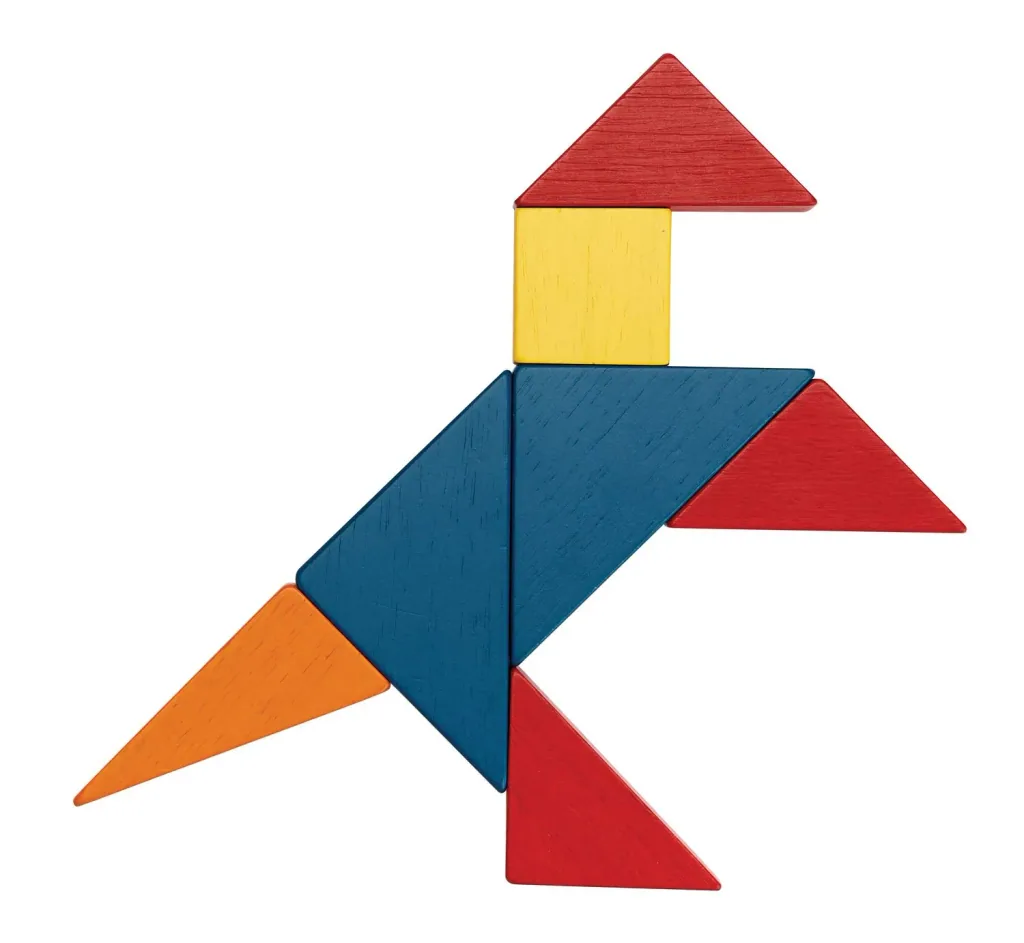 Plan Toys - Holzbausteine - Geo Blöcke Unit Link