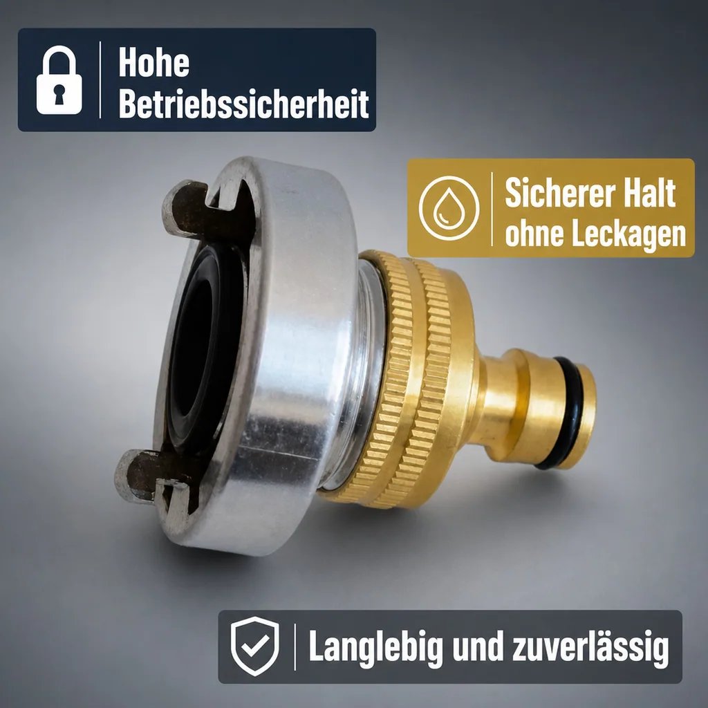 Storz-auf-Klick-Schlauchadapter - Schnellkupplung