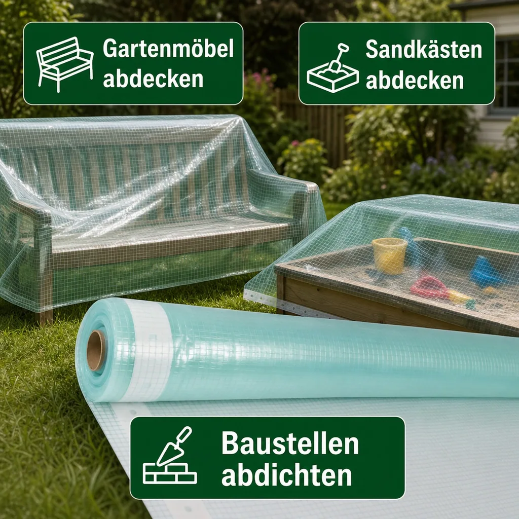 Gitterfolie m. Nagelrand 3 Breite x 22 Meter