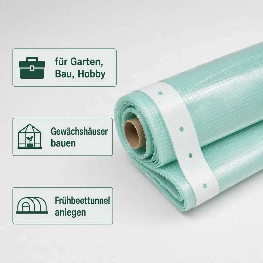 Gitterfolie m. Nagelrand 3 Breite x 8 Meter