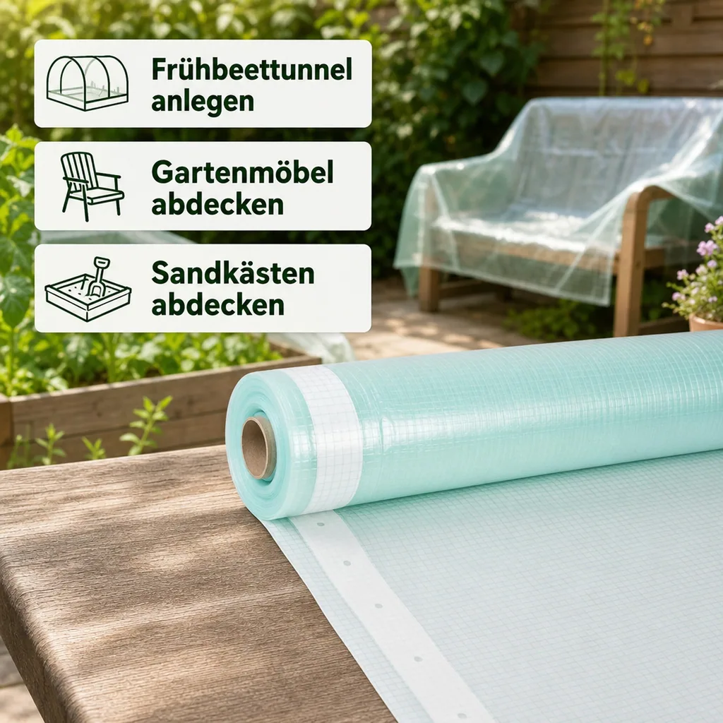 Gitterfolie m. Nagelrand 3 Breite x 15 Meter