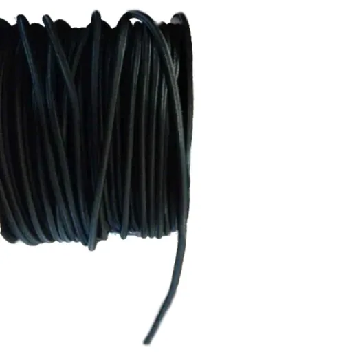 Expanderseil 10mm, schwarz, 15 Meter, Gummiseil, Planenseil, UV-beständig