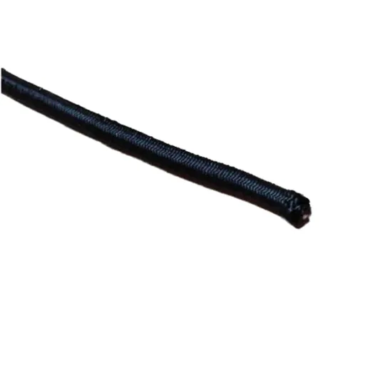 Expanderseil 10mm, schwarz, 15 Meter, Gummiseil, Planenseil, UV-beständig