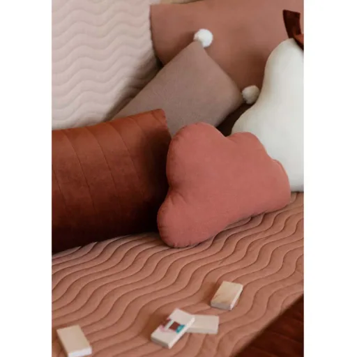 Nobodinoz Spielmatratze Monaco Sienna braun
