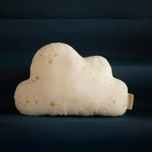 Nobodinoz Wolkenkissen goldene Sterne natur